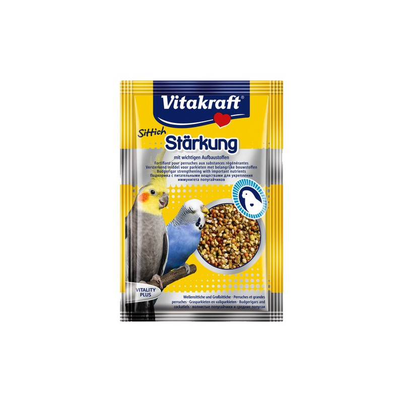 Vitakraft Sittich Starkung 30g - z biotyną na pierzenie