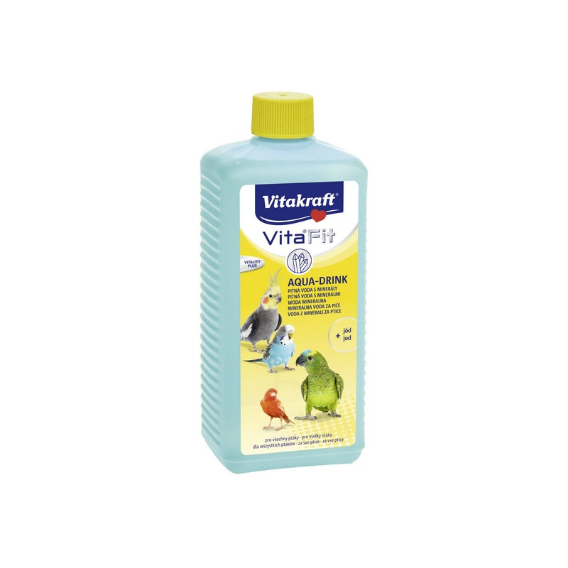 Vitakraft Vogel Trank / Aqua Drink Napój dla ptaków z jodem 500ml [18185]